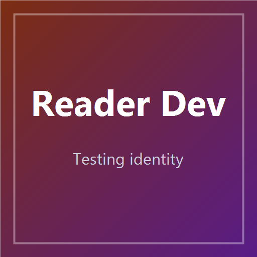 Reader Dev app icon